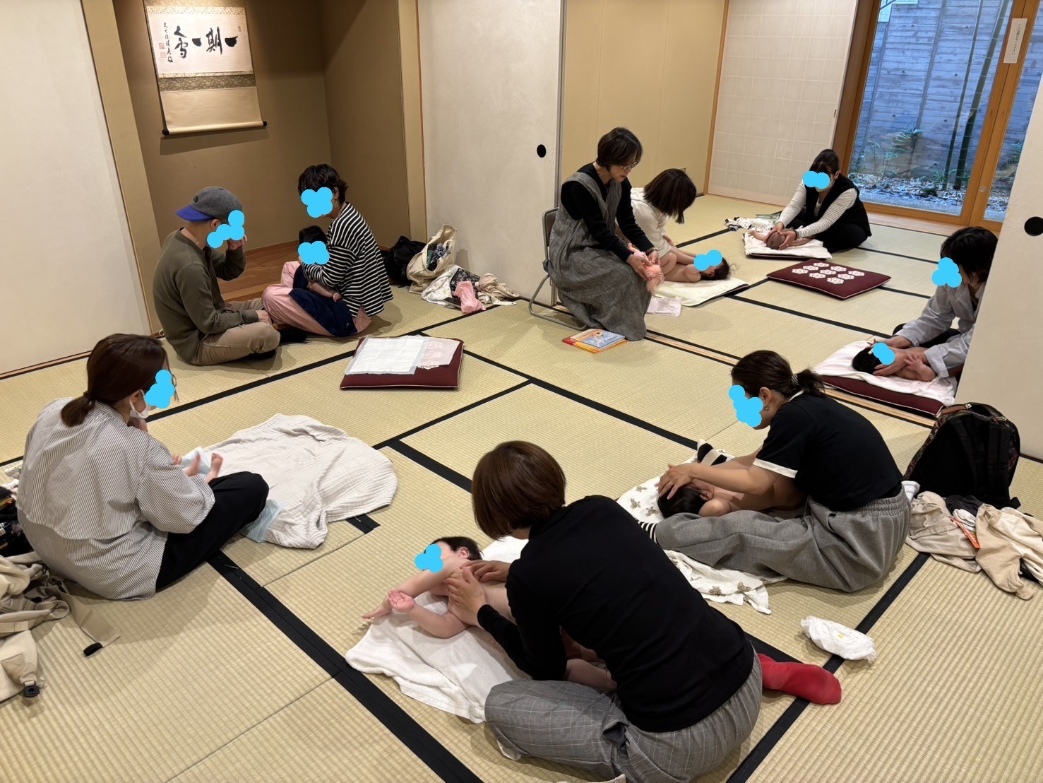 赤ちゃんのタッチケア