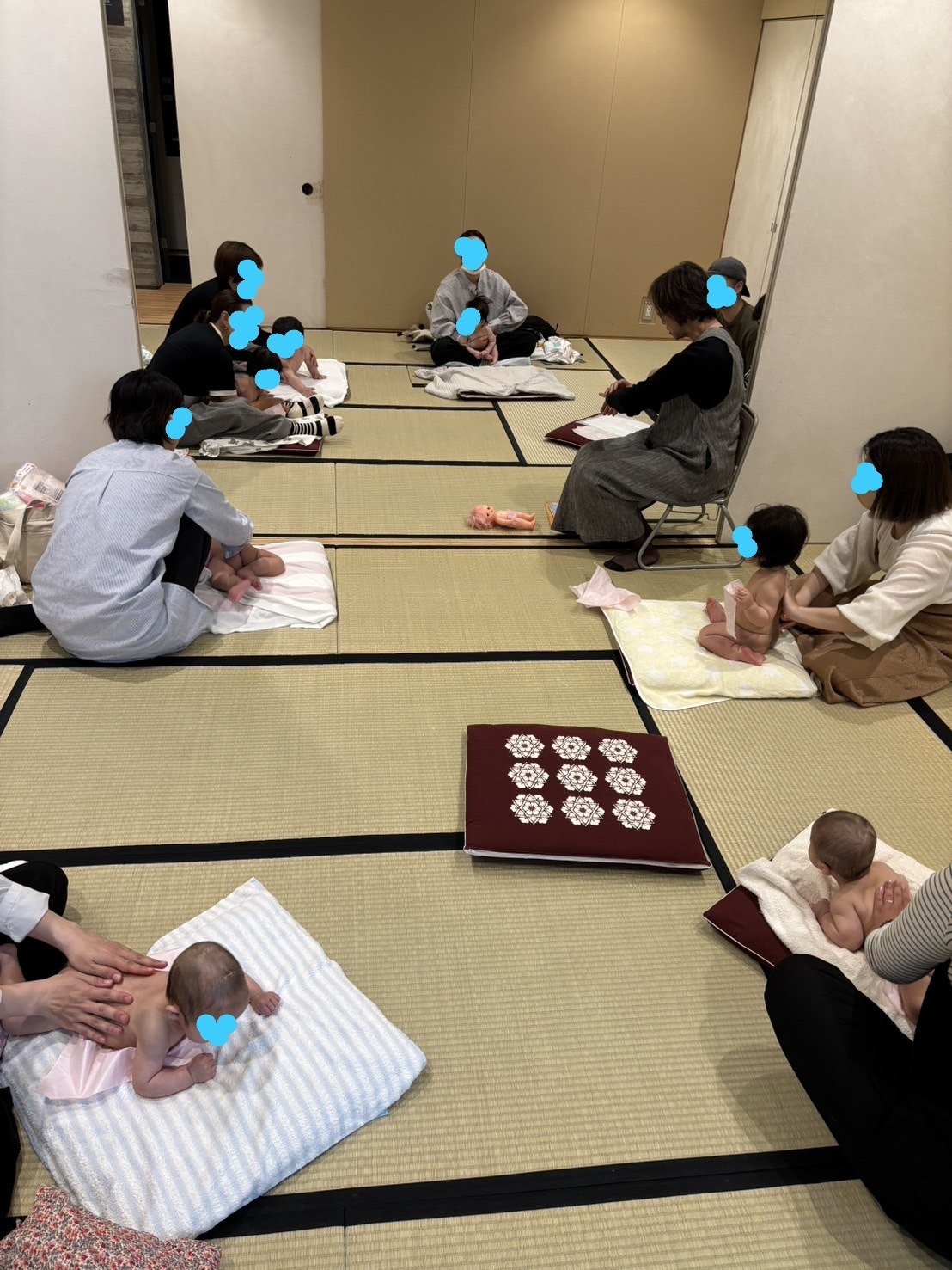 赤ちゃんのタッチケア