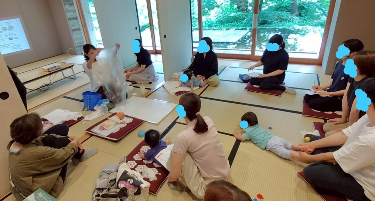 赤ちゃんのタッチケア